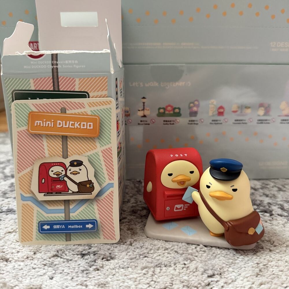 POP MART mini DUCKOO Citywalk Series Figures - Mailbox